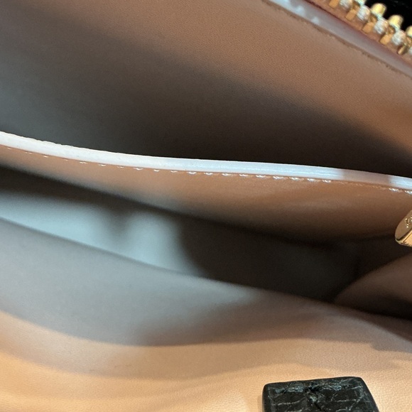 kate spade Black Pebbled Leather Tote with Tassel Bow - Picture 7 of 8